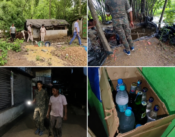 पश्चिम मेदिनीपुर में अवैध शराब कारोबार का भंडाफोड़, एक गिरफ्तार
