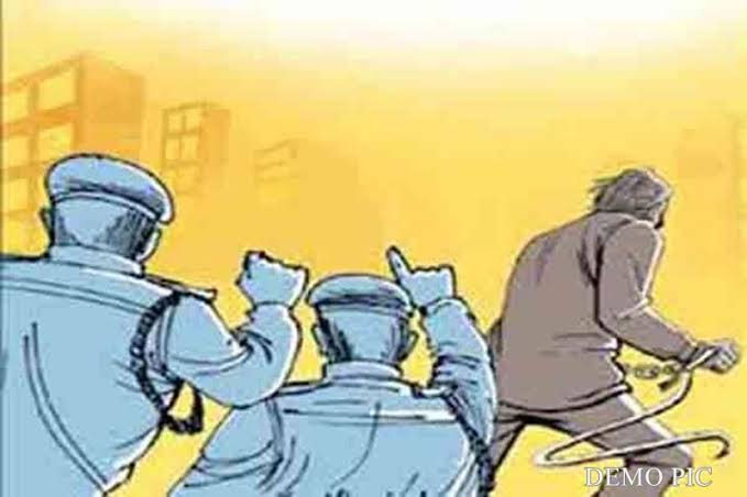 आगरा एसएन मेडिकल कॉलेज में उपचाराधीन बंदी पुलिस को चकमा देकर फरार