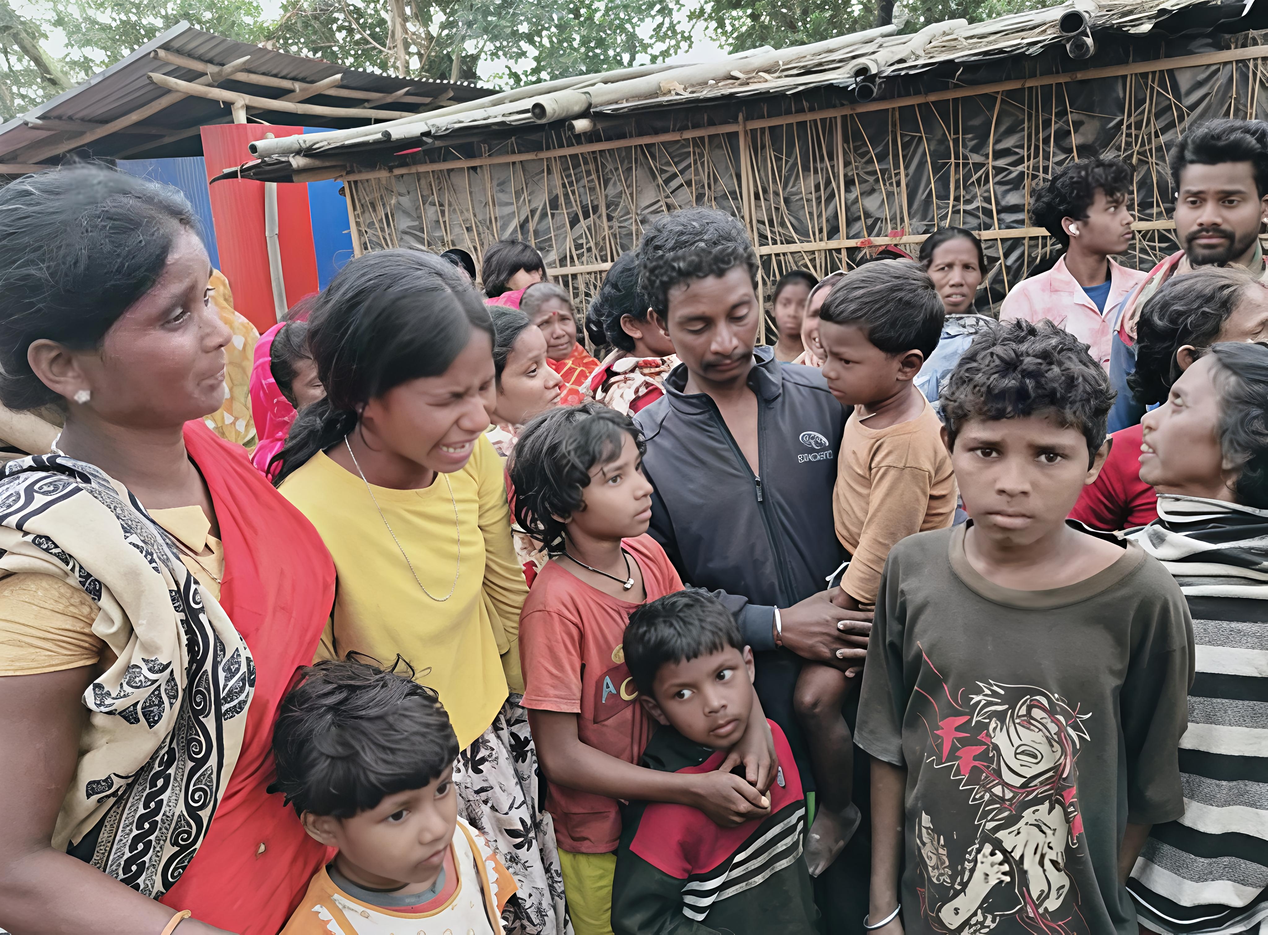 तेज आंधी में घर पर पेड़ गिरा, महिला की मौत, दो बच्चे घायल