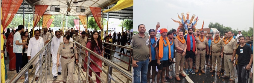 नोएडा में महाशिवरात्रि पर कड़ी सुरक्षा, 2500 पुलिसकर्मी तैनात