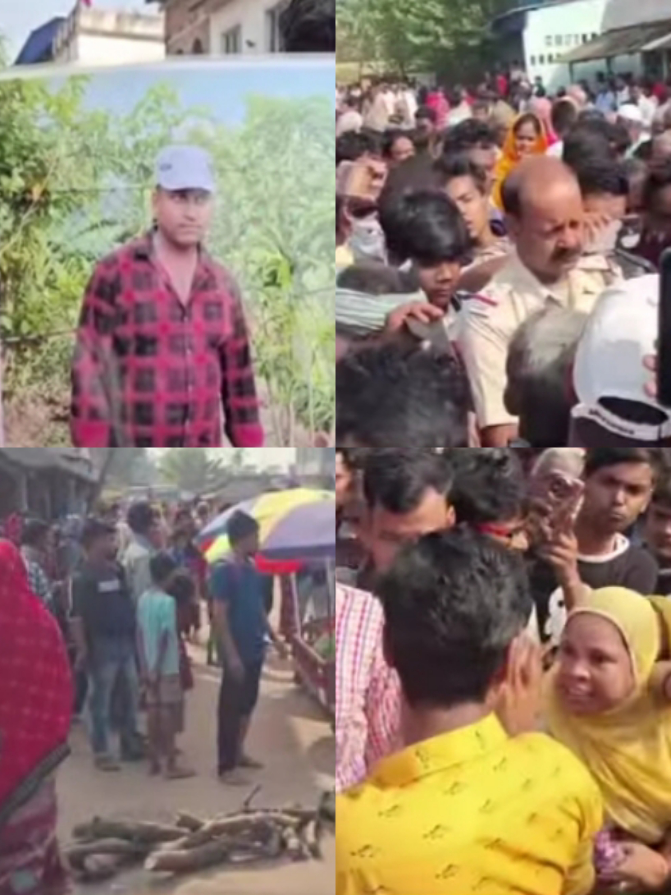 युवक की संदिग्ध परिस्थितियों में मौत को लेकर प्रदर्शन, शव सड़क पर रखकर अवरोध