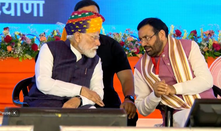 पीएम मोदी ने हरियाणा की पारदर्शी भर्ती व्यवस्था और खिलाड़ियों के प्रोत्साहन की सराहना की