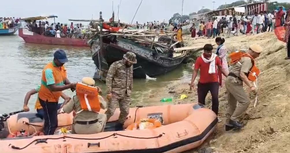 विक्रमशिला सेतु पर बीस दिनों में बनेगा बेली ब्रिज, युद्धस्तर पर जुटी बीआरओ की टीम
