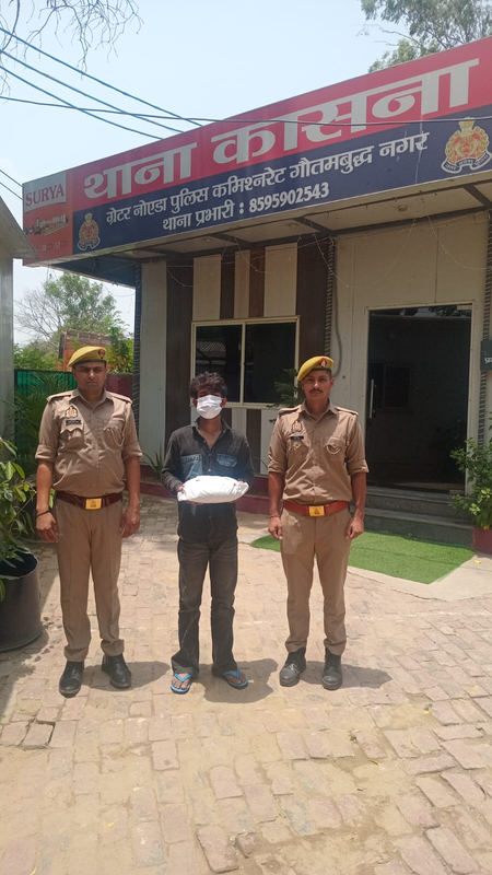 पुलिस की बड़ी कार्रवाई, गांजा तस्करी के आरोप में हिस्ट्रीशीटर युवक गिरफ्तार