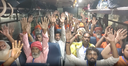 6 दिन बाद फिर शुरू हुई अमरनाथ यात्रा, 18वां जत्था बालटाल के लिए रवाना