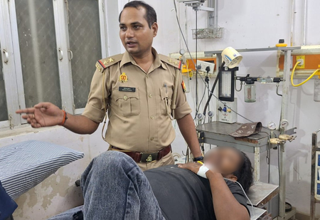 देवरिया में पुलिस की बड़ी कार्रवाई, मुठभेड़ के बाद दो बदमाश गिरफ्तार
