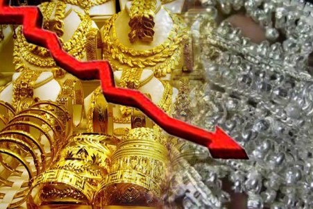 सर्राफा बाजार में गिरावट से सस्ता हुआ सोना, चांदी की भी फीकी पड़ी चमक