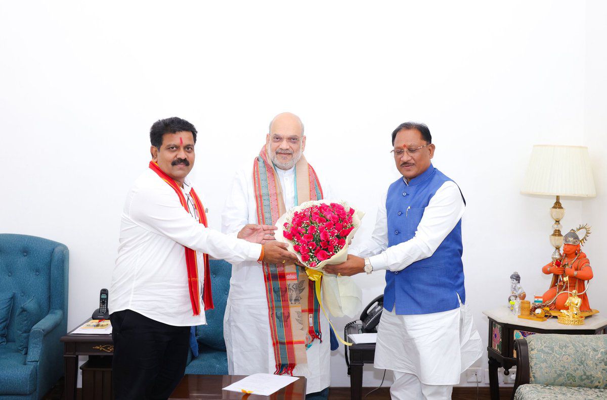 दिल्ली में बस्तर विकास मॉडल पर मंथन, अमित शाह से CM विष्णु देव साय की अहम मुलाकात