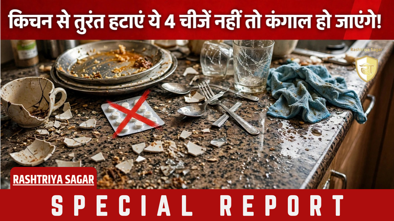 Kitchen Vastu Tips: पैसों की तंगी से बचना है तो किचन स्लैब से आज ही हटा दें ये 4 अशुभ चीजें